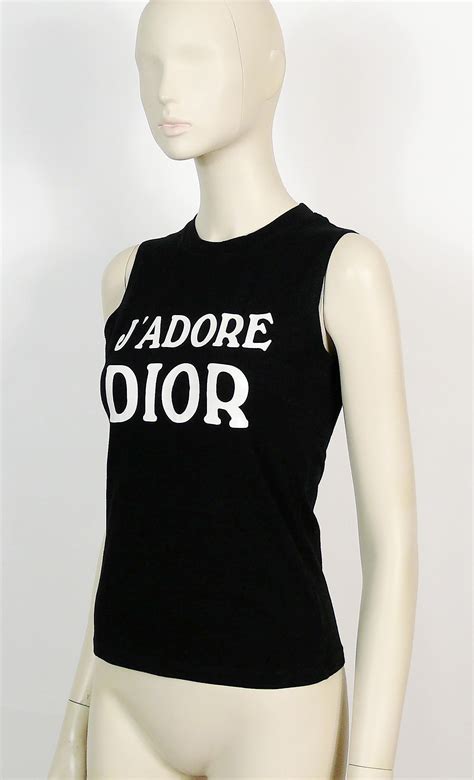 j'adore dior shirt black|jadore dior tank top.